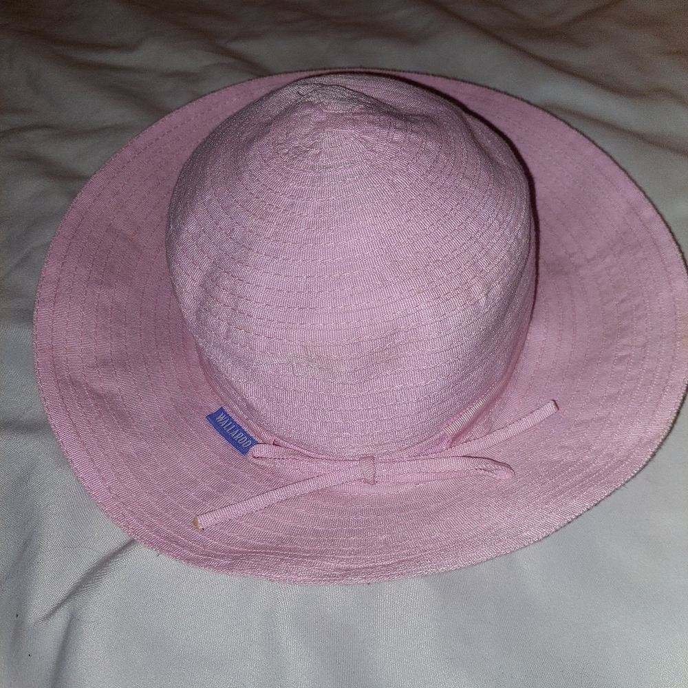 Pink summer hat